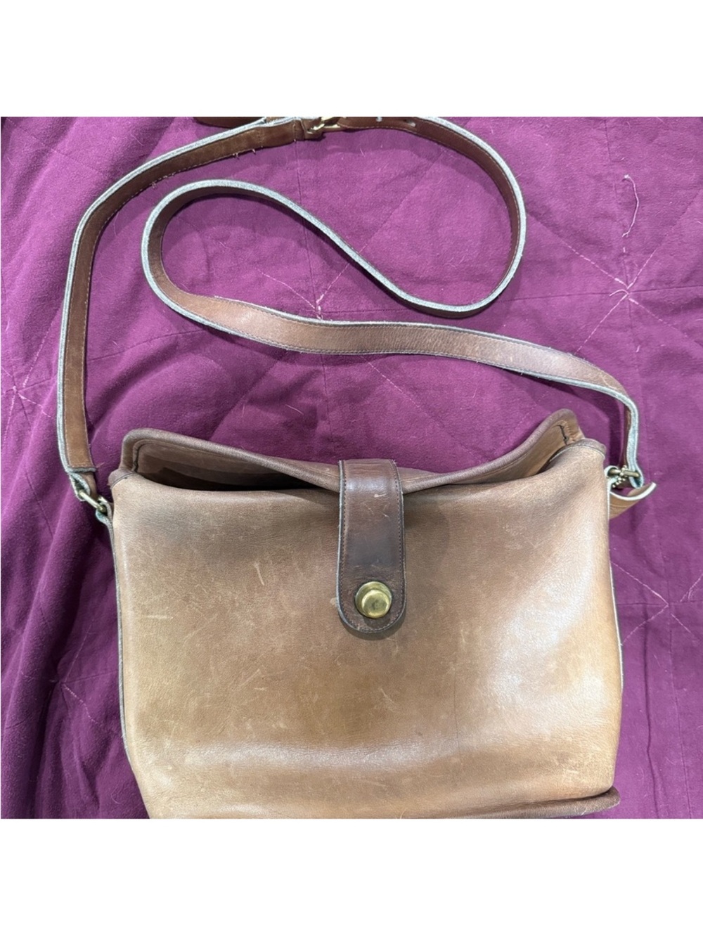Coach Crossbody Shoulder Bag in Brown